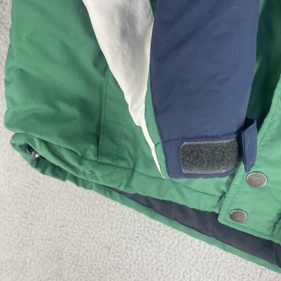 Brooks Brothers 346 Jacket Mens Medium Green Navy Hooded Primaloft Insulated - Picture 11 of 13